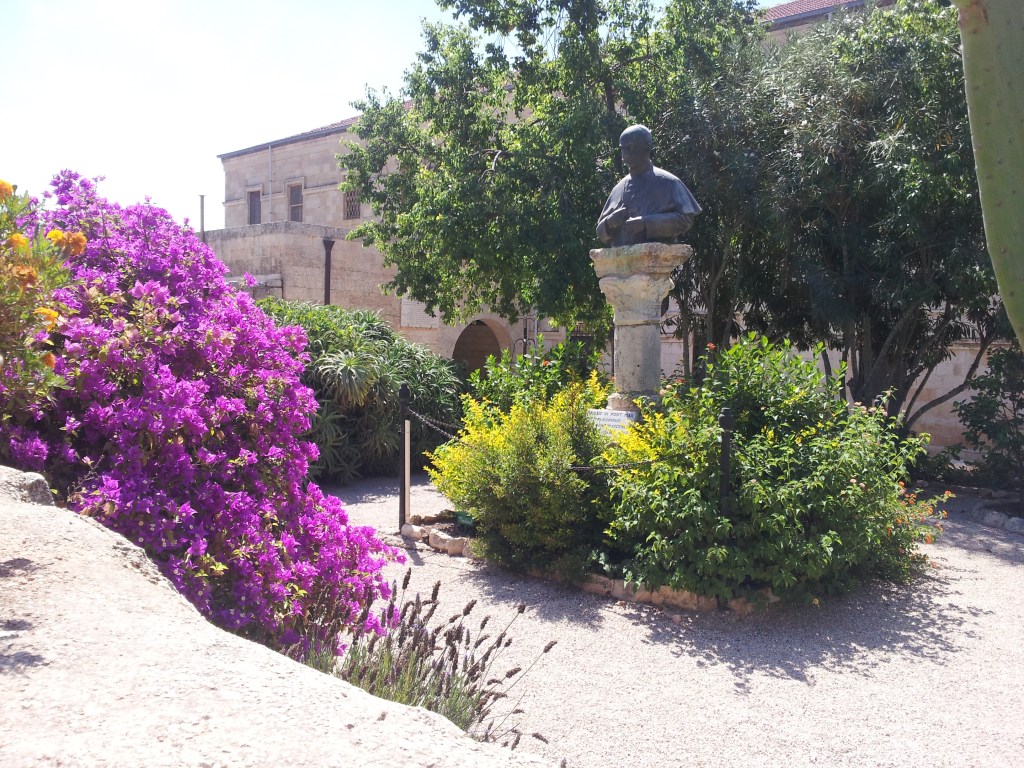 Paul al VI-lea pe muntele Tabor