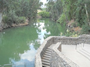 Râul Iordan - locul botezului lui Isus