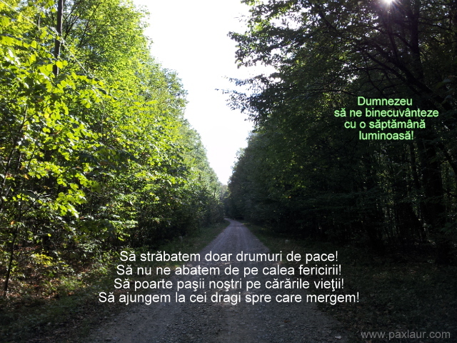 O saptamna binecuvantata