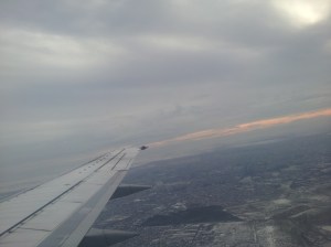 Coborand spre pamant din inaltul cerului