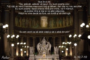 Imagine din interiorul Bisericii "Madeleine" - Paris