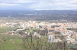 Medjugorje vazut de pe muntele Krizevac