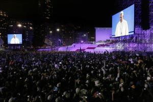 Papa Francesco a Copacabana