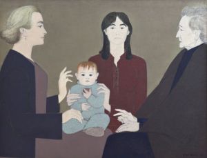 Four generations, Will Barnet - copilul mama bunica si strabunica
