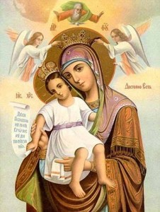 Sfanta Maria_Tronul intelepciunii