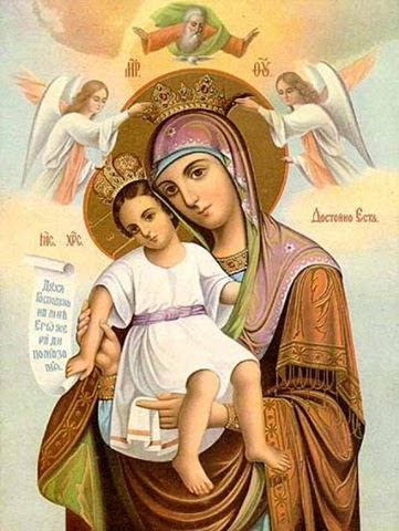 Sfanta Maria_Tronul intelepciunii