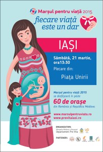 Marsul pentru viata 2015 iasi