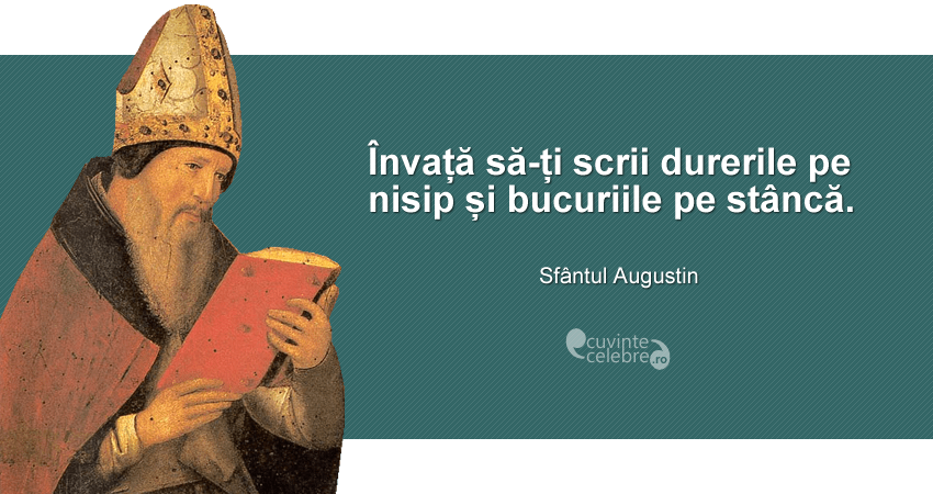 Citat-SfÃ¢ntul-Augustin_durere_suferinta