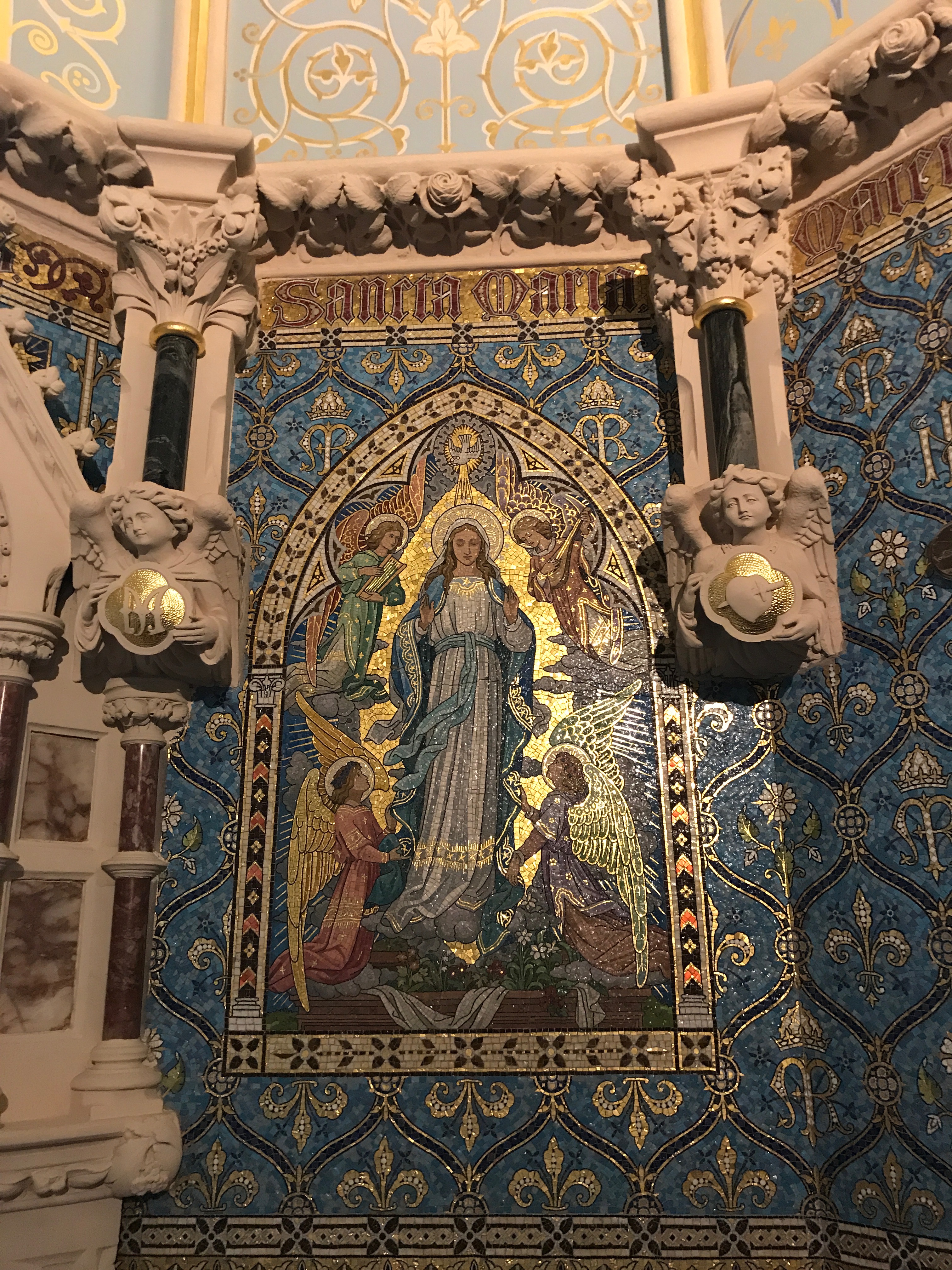 Adormirea Maicii Domnului _ Capela seminarului din Maynooth (Irlanda)