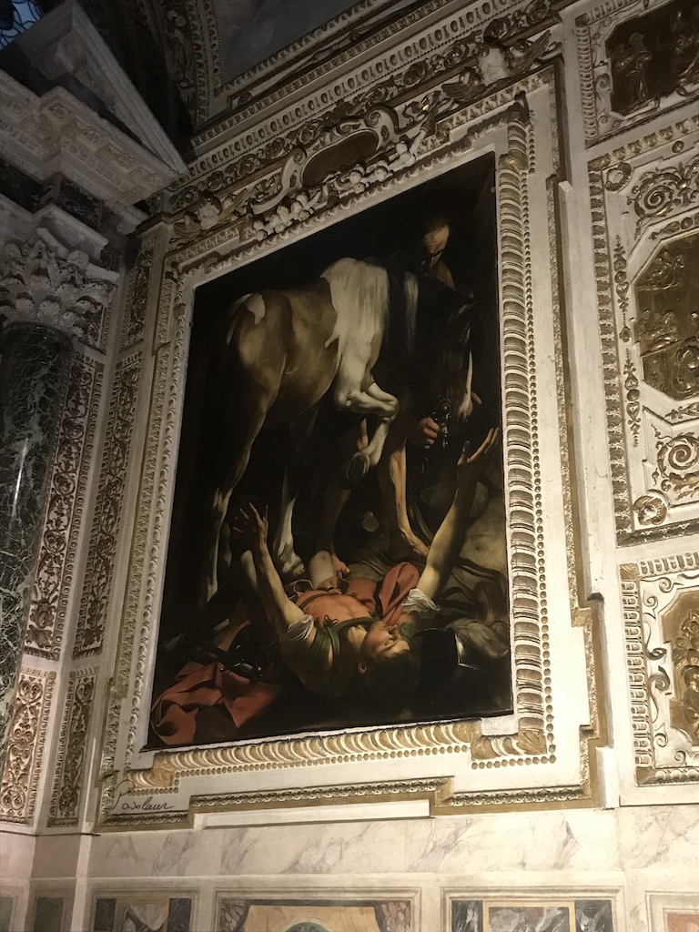 Caravaggio Convertirea sfantului Paul