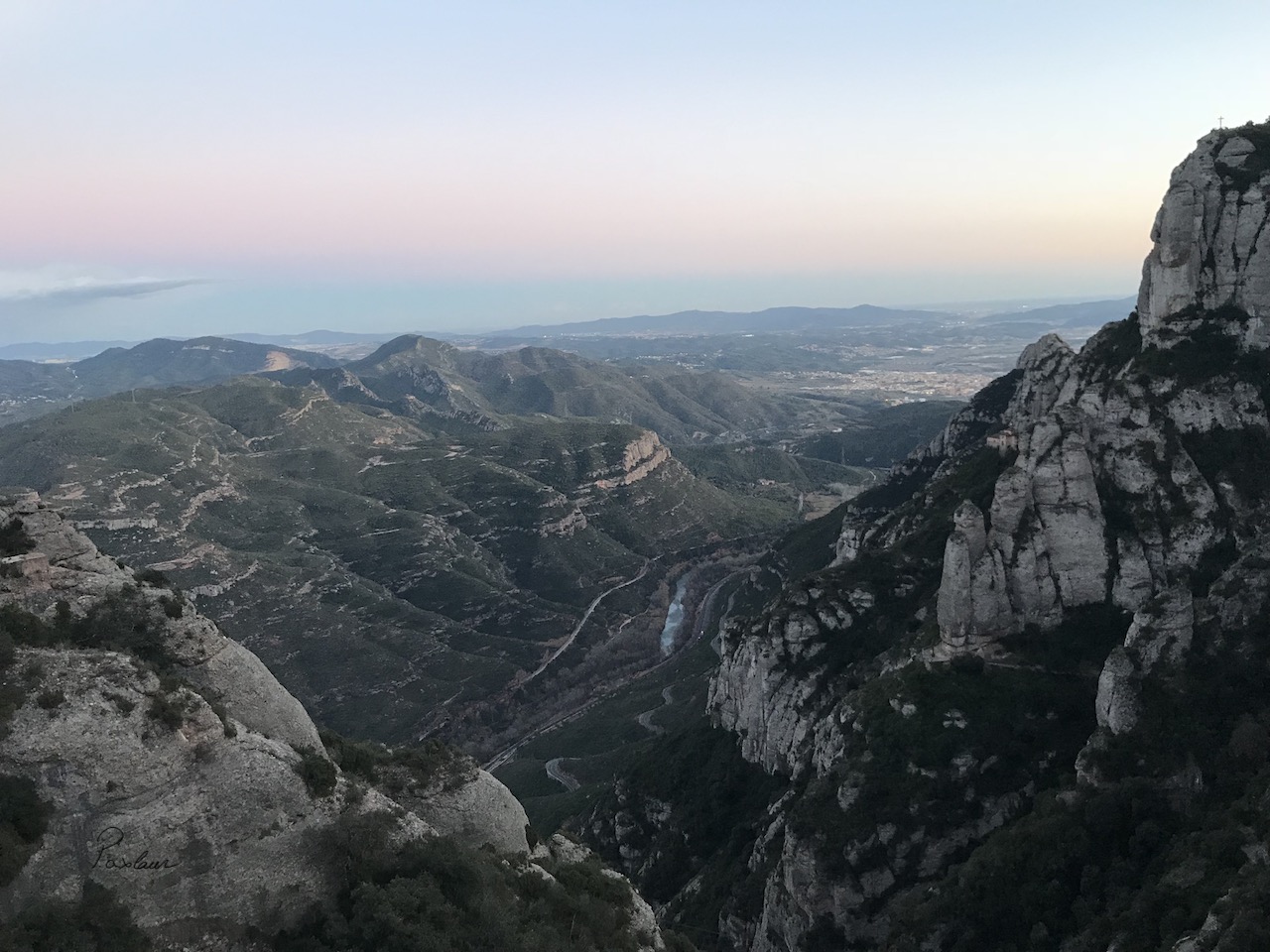 Monserrat - munte manastire inaltime