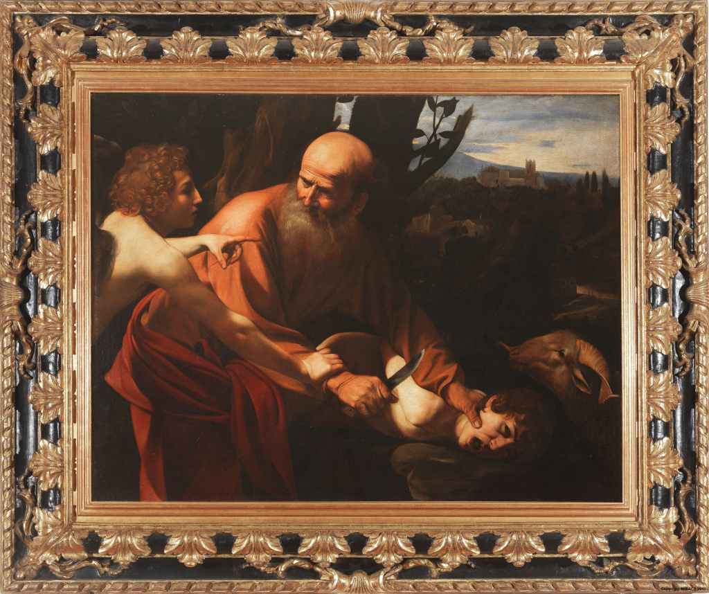 Caravaggio - Sacrificarea lui Isaac (1603)