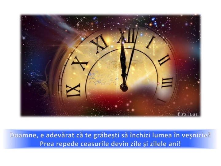 decembrie 29_Dumnezeu timpul si vesnicia
