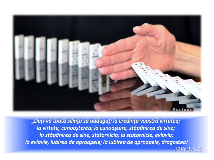 maturizarea credintei si stapanirea de sine