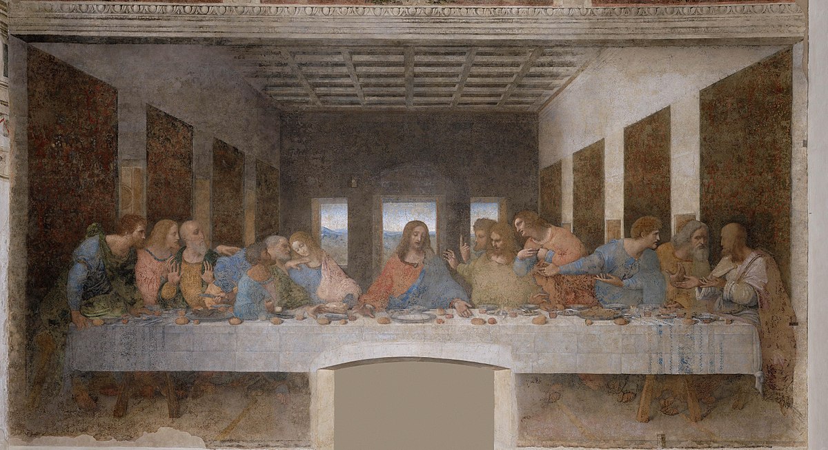 Leonardo_da_Vinci_-_Ultima cina_The_Last_Supper