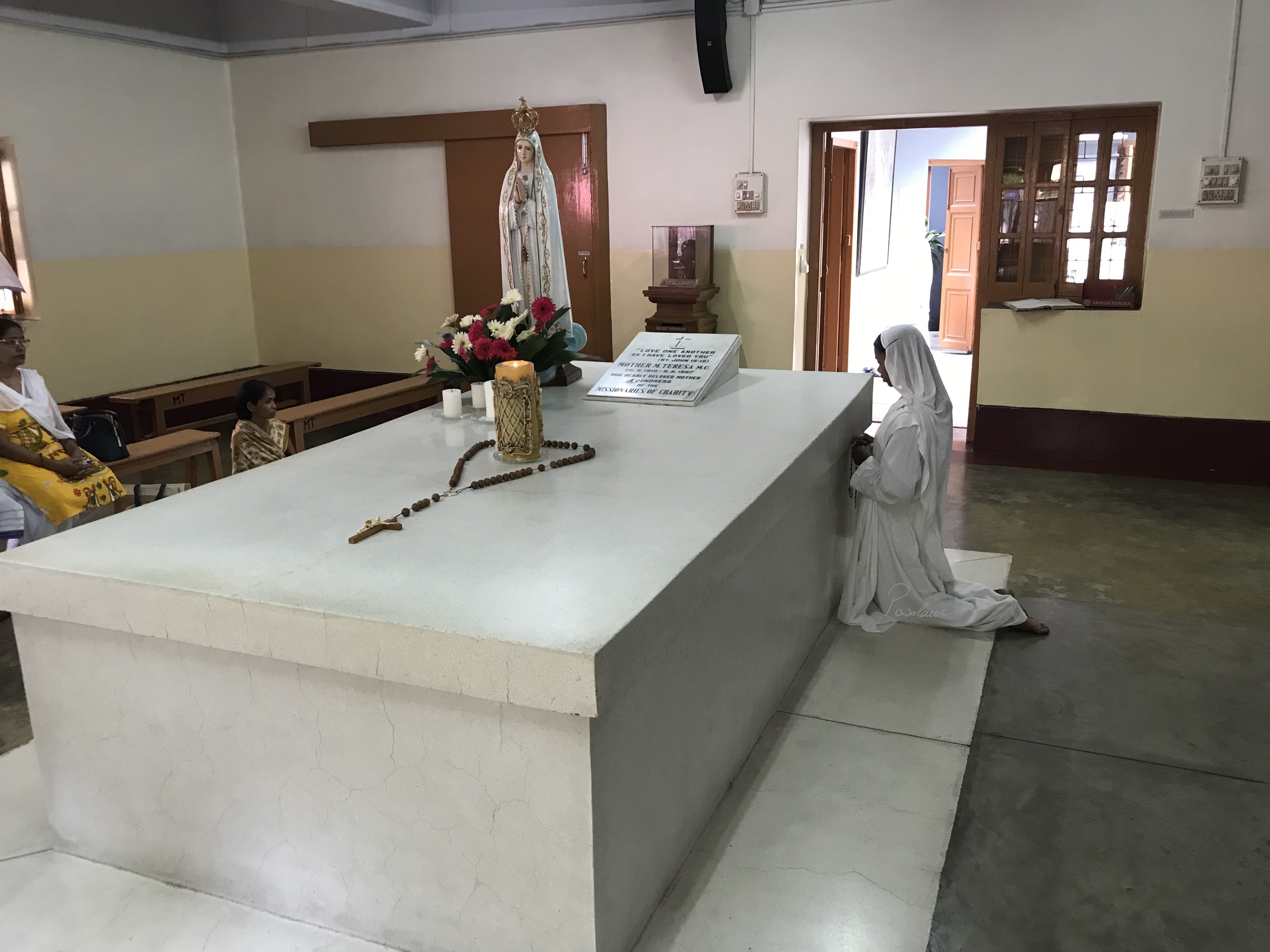 Mormantul sfintei Tereza de Calcutta - India 23 iunie 2019