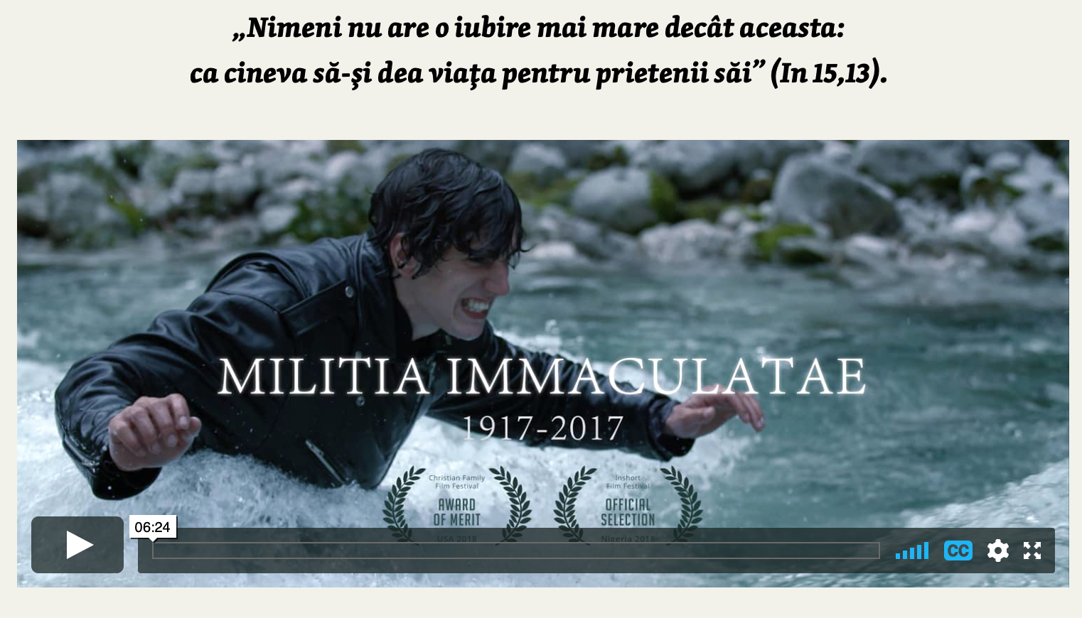 Militia immaculatae Maximilian Kolbe